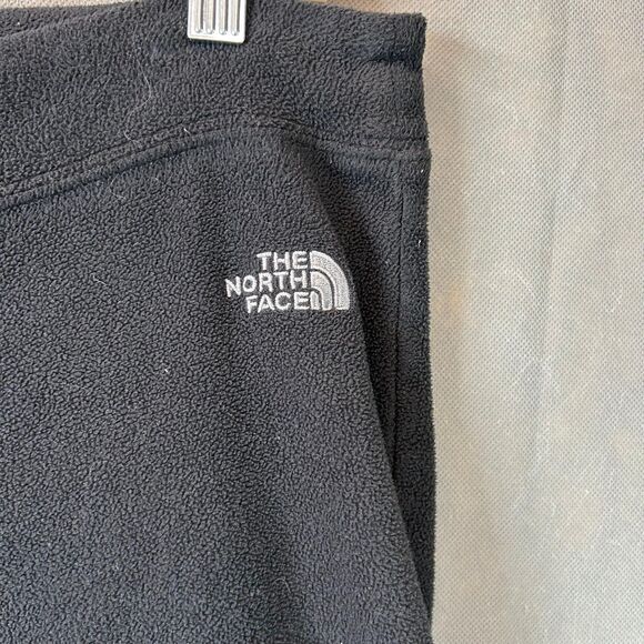 The North Face Polartec Fleece Pants Women's Medium Black Soft Warm Outdoor - Picture 2 of 7